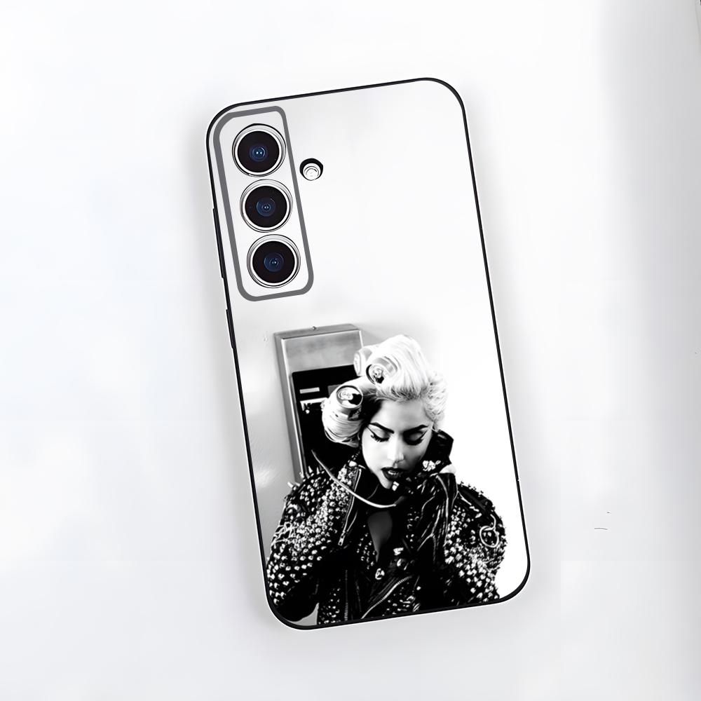 L-Lady G-Gaga Phone Case For Samsung A25 A13 A33 5G A54 A36 A35 A56 A52 A14 Shockproof Soft Cover