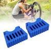1 Pair Bike Handlebar Repair Stand Plastic Silicone Anti Slip Compact Bike Handlebar Stabilizer for Maintenance