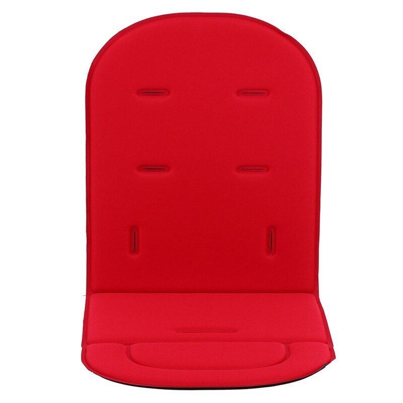 

Удобная подушка для новорожденного, мягкая подушка для сиденья, коврик для сиденья детской тележки, подушка для детской коляски красный