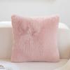 1pc plush Throw Pillows Case, Ultra Soft Throw Pillows Case Faux Fur Luxury Warm Plush Decorative Pillow Cushion Cover