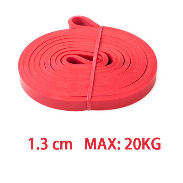 Pevné latexové posilovací gumy Domácí posilovací gumy pro odporový trénink Protahování těla Domácí cvičení 15 lb až 125 lb