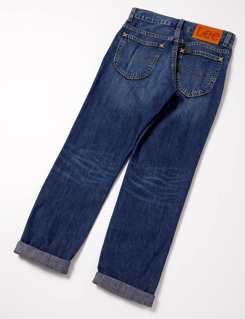 Lee Jeans Denim Tapered Hose für 120 [Offiziell] Kinder, D.USED