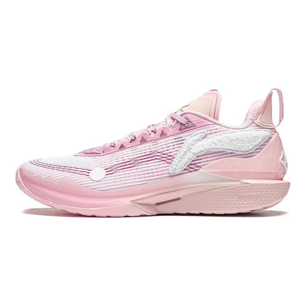 Li Ning JB2 Basketball Shoes Men's Low top White/Pink ABAT081-4