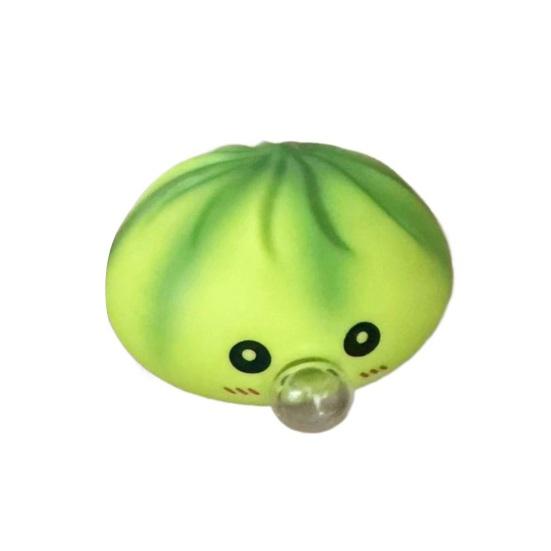 Bubble Blowing Cartoon Toy Dumpling Sensory Pinch Steamed Bun Fidget Toy Stress A
