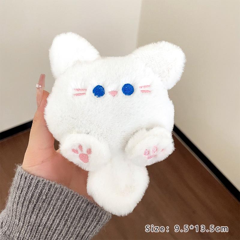 Japońska Kawaii Słonecznikowa Panda Pluszowa Broszka - Urocza Przypinka na Ubrania, Torby i Akcesoria.