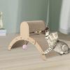 Arch Bridge Cat Scratcher Board Corrugated Furniture Protector