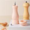 PP Paint Pepper Grinder,Black Pepper Mill,Sichuan Peppercorns,Sea Salt Spice Shaker,Rose Salt Grinder,Kitchen Seasoning Bottle