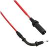 KITACO Throttle Cable for (100mmL) NS-1 (All Models), Red, 905-1073200