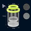 1PCS Boîte d'isolement pour l'élevage de poissons flottante Aquarium Bac à poissons Incubateur d'éclosion Incubateur d'éclosion Mangeoire Nurserie d'aquarium