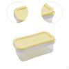 Butter Dish with Lid,Cheese Storage Box, Keeper Easy Cutting and Storage,for Baking Fridge
