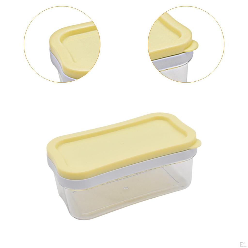Butter Dish with Lid,Cheese Storage Box, Keeper Easy Cutting and Storage,for Baking Fridge