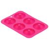 6‑Grids Donut Mold Pan Silicone Round Chocolate Cake Bread Mold Tray Baking Accessory