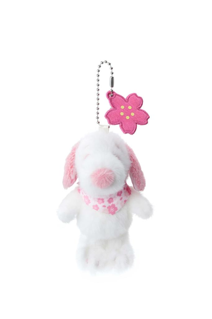 Sekiguchi Peanuts Snoopy Keychain Mascot Sakura - (685851) H15×W10×D9.5cm