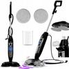 1200W Rotating Steam Mop with Microfibre Cleaning Pads - 110°C