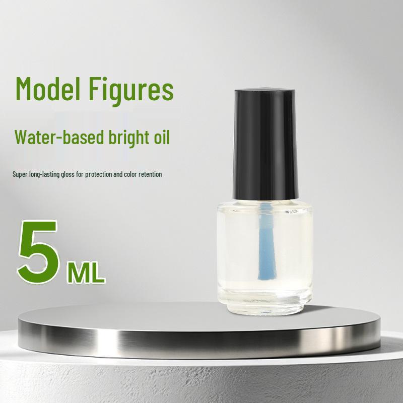 Glossy Water-Based Varnish for Polymer Clay and DIY Crafts - Sealing, Dustproof, Brightening Finish Water-Based Gloss Varnish P18