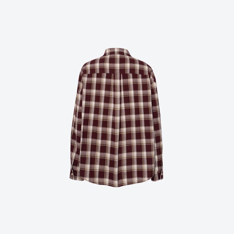 S EIFINI Women s Retro Plaid Shirt XS