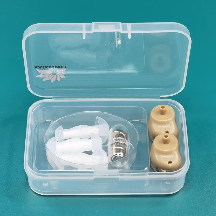 KAIXINWEI K8000 1 para DC1,5V Wkładki douszne Aparat słuchowy Wzmacniacz dźwięku