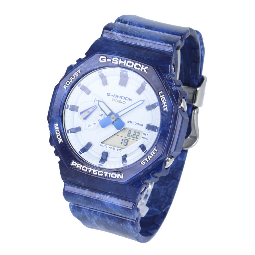 

CASIO Casio G-SHOCK G-Shock GA-2100 SERIES Watch Men s Waterproof Quartz Ana-Digi Blue GA-2100BWP-2A