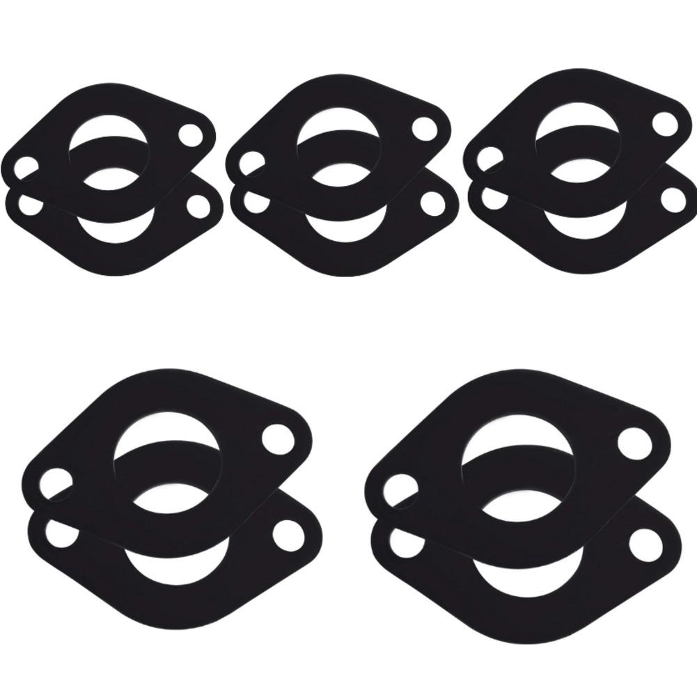 Flange Rubber Gasket for Circulator Pumps Compatible with For Valve Pipeline and Exhaust Pipe Gasket Multiple Packs