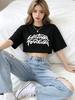Karol G TROPICOQUETA Latina Foreva Crop Top Mädchen Sexy Shirt Sommer Tanktop Damenbekleidung