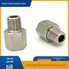 304 Stainless Steel Threaded Pressure Gauge Adapter, Male/Female, M14 M20, Sizes 1/8" To 1/2"