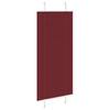 Burgundy Red Pleated Blind 65X100 Cm Fabric Width