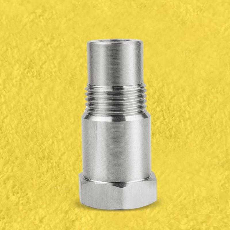 Extender Isolator Adapter O2 Car Oxygen Sensor Connector Extension Filter Internal Bung Adapter Mounting Spacer M18x1.5