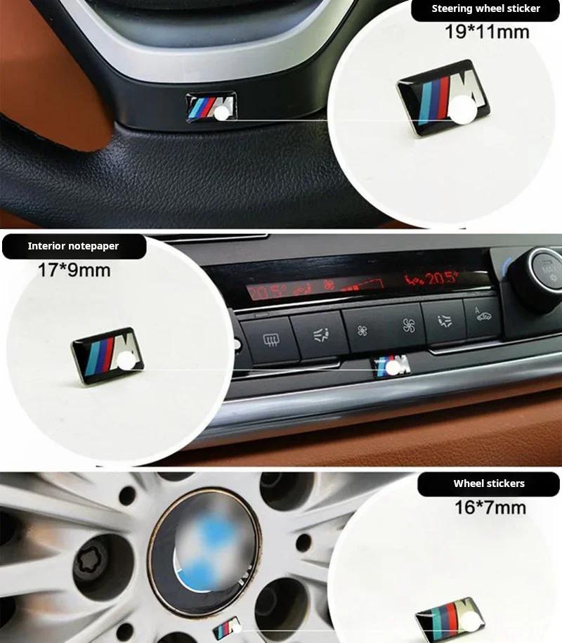 Для BMW Гаряче 2025 Для Всіх BMW E46 E39 E38 E90 E60 E36 F30 F20 X1 X3 X5 M Логотип Автомобільний Кермо Накладки на Ступицю Центральний Значок Emblema Sti