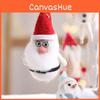 Christmas Snowman Festive Scene Plush Decoration Mini Ornament Supplies Holiday