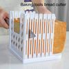 Toast Bread Slicer Stand Foldable Toast Loaf Slicing Machine Multifunctional Bread Cutting Guide Tool For Homemade Bread