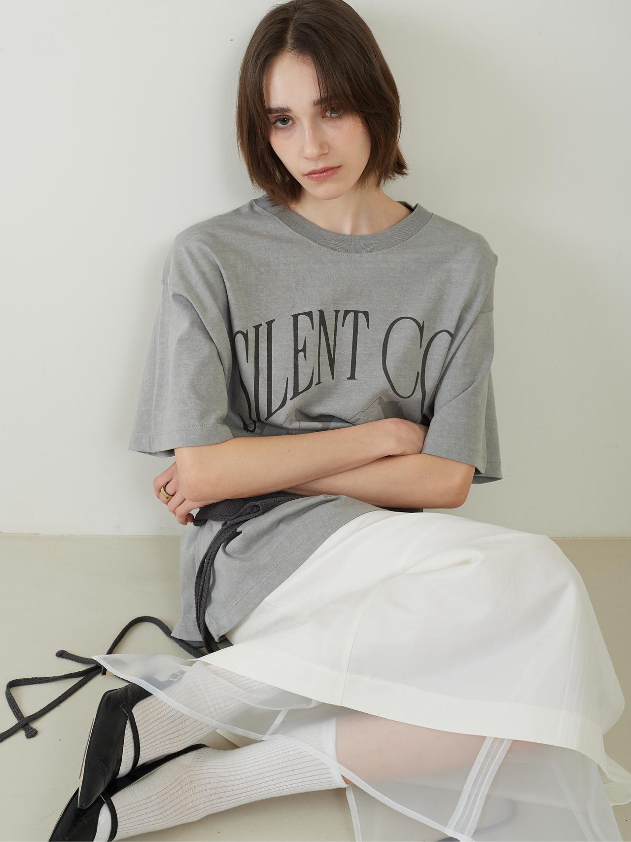 From Wear Vintage Pigment T-Shirt Gray