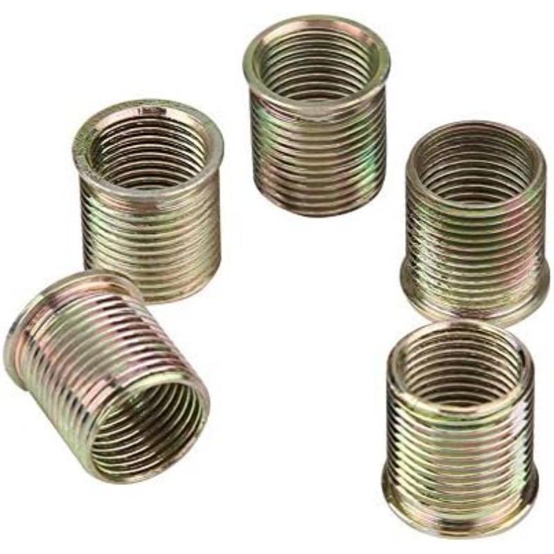 Zündkerzen-Reparaturwerkzeug-Serie 16 Stück Zündkerzenwerkzeug M14x1,25mm Professionelles Gewinde Autoeinsatz mit blauem Koffer