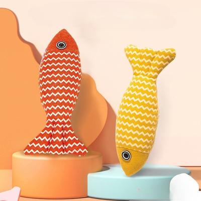 Hračky pro kočky self-hi kočičí šanta loutka simulace ryby kotě broušení zubů koťátko kočičí špičák kočičí kočka potřeby pro kočky