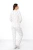 Pajama Set (women) – Soft Cotton Fleece, Long Sleeve & Pants, Demi-season 8240-024-1 HC