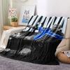 Erling Haaland Printed Flannel Blanket, Soft Throw for Bedroom Sofa, Washable,soccer Fan Merchandise, Great Gift.