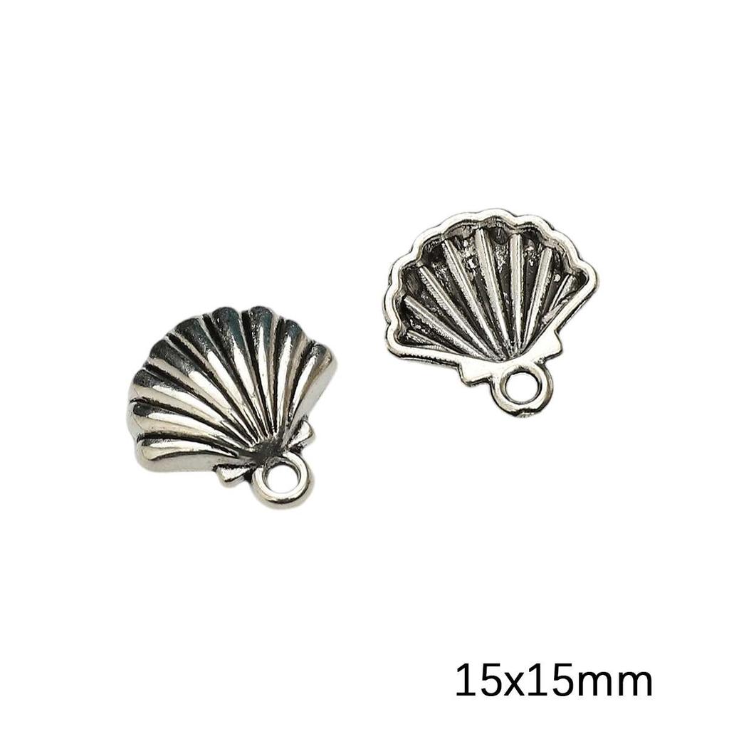 Alloy Pendant Moon Butterfly Five-pointed Star Charms for Bracelets Pendants Necklaces DIY Making Retro Charms Jewelry Accessories