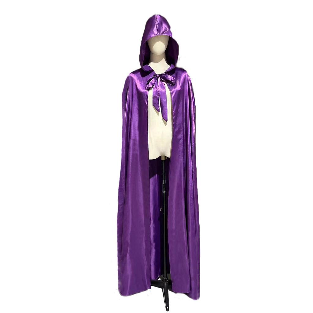 Halloween Hooded Cloak Robe Cape Party Vampire Cosplay Costume Clothing Perform