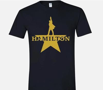 Camiseta Unisex Alexander Hamilton Broadway Película Musical Americana