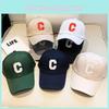 Embroidery C Letter Cotton Baseball Cap Sun Protection Breathable Fashion Hat