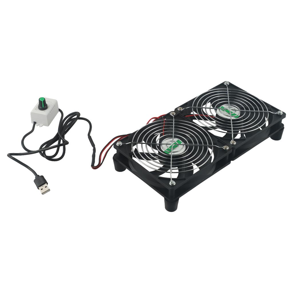 5V Cooling Fan Silent High Speed Fan Home Use Indoor Use Oil Motor USB Powered Mesh Pad 3000 RPM Rotation Speed