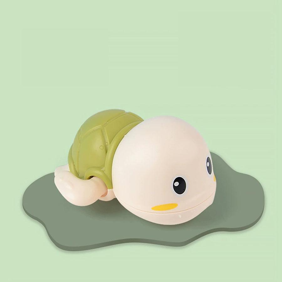 Baby Bath Toys Water Chain Clockwork Bathing Cute Swimming Turtle Toy Toddler Pool Beach Classic Toy For Kids Water Playing