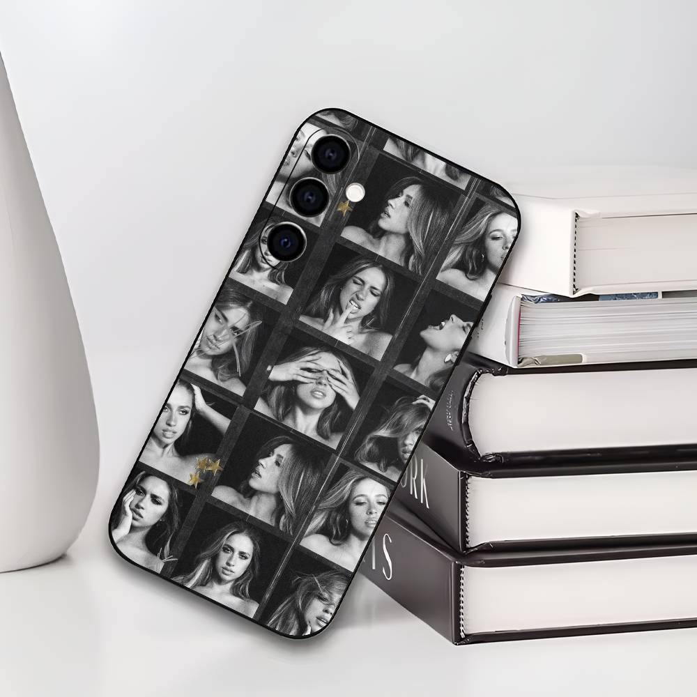 T-Tate McRae Phone Case For Samsung Galaxy A73,A72,A71,A70,A53,A52,A51,Soft Silicone Black Cover