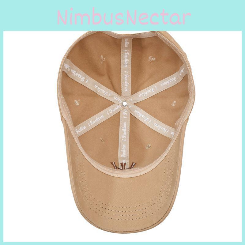 Polyester Letter Embroidered Baseball Cap For Sun Protection And Sunshade Men Women