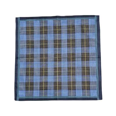 Lätt Fickduk Tvättbar Brösthandduk Rutmönster Fickduk Fickkvadrat 40x40cm för Vuxna Affärsändamål
