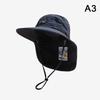 Children'S Summer Wide Brim Waterproof And Quick-Drying Panama Caps Outdoor Visor Uv Neck Protection Bucket Hats