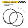 72050TK8A12 Sliding Door Cable Repair Kits L/R Side for Honda Odyssey 2011-2018