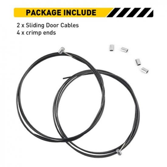 72050TK8A12 Sliding Door Cable Repair Kits L/R Side for Honda Odyssey 2011-2018