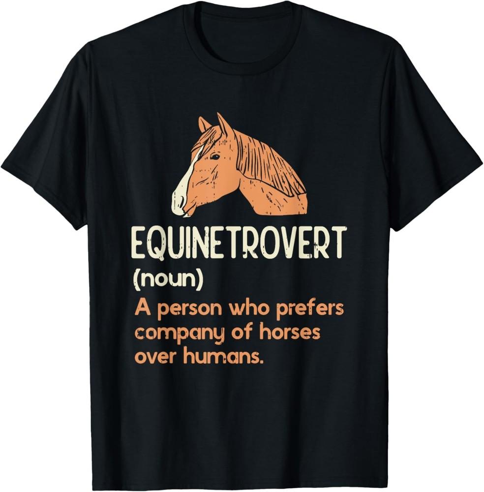 Fun Horse Lover Humor | Funny Horse Definition T-Shirt Unisex T-Shirt XXXL