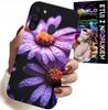 Etui Do Samsung Galaxy A21 - Różowa Stokrotka Kwiaty Pokrowiec Case