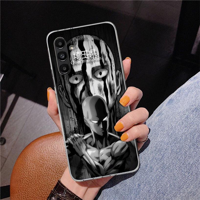 One P-Punch-Man Saitama King Phone Case For Samsung Galaxy A17 A16 A15 A14 A13 A57 A56 A55 A54 A53 A37 A36 A35 A34 A33 A26 A25 A